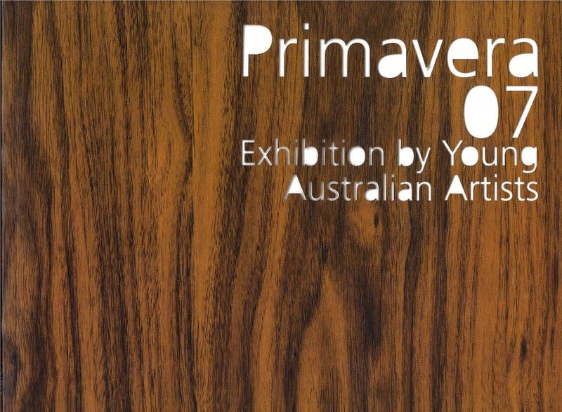 Primavera 07 : exhibition by young Australian artists cover