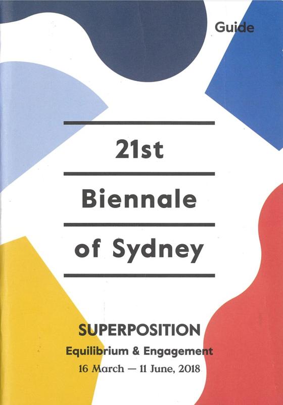 Superposition : equilibrium & engagement : 16 March-11 June 2018 ; [21st Biennale of Sydney] cover