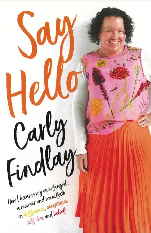 Say hello / Carly Findlay cover