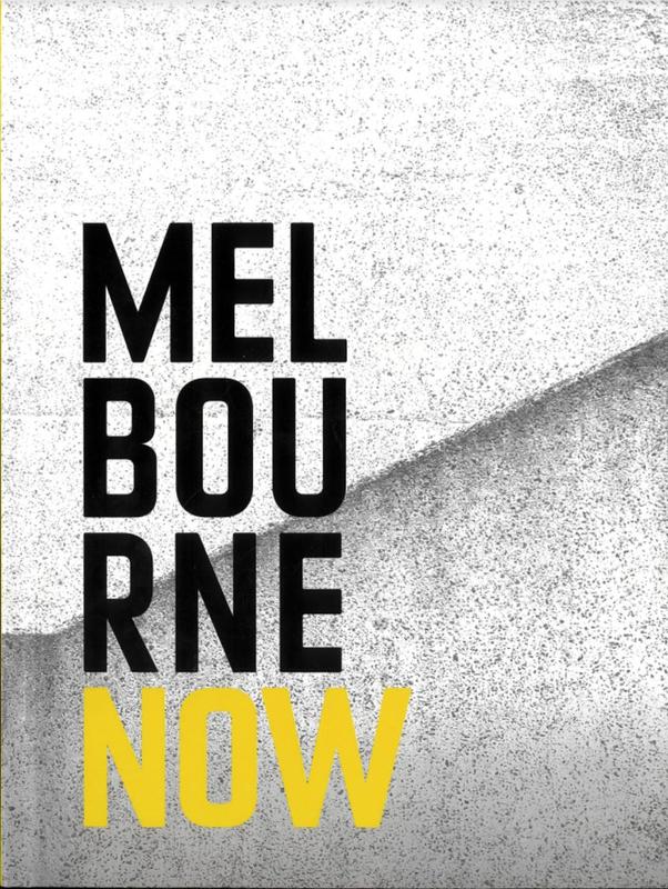 Melbourne now / National Gallery of Victoria cover
