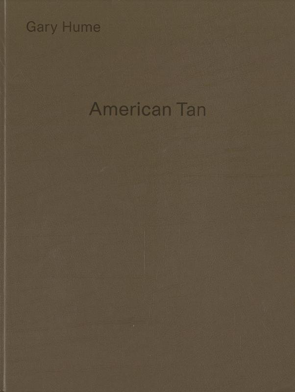 Gary Hume : American tan cover