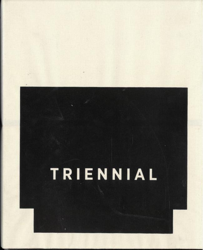 NGV triennial : 1 cover