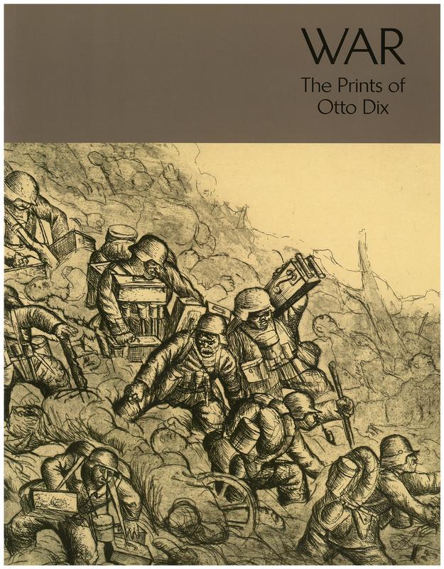 Otto Dix : der krieg = war cover