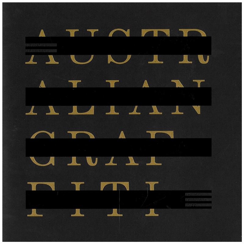 Australian graffiti / Christian Thompson cover