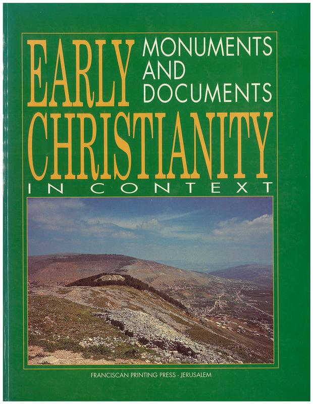 Early Christianity in context : monuments and documents cover