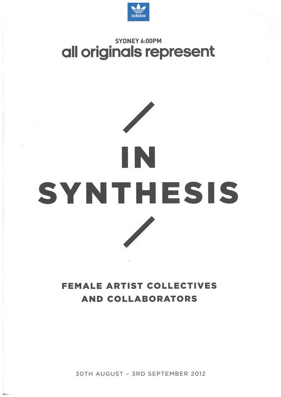 In synthesis : female artist collectives and collaborators / curated by Joseph Allen Shea cover