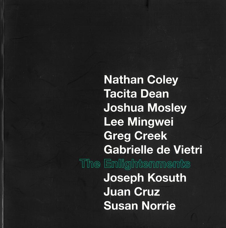 The enlightenments / curator, Juliana Engberg cover