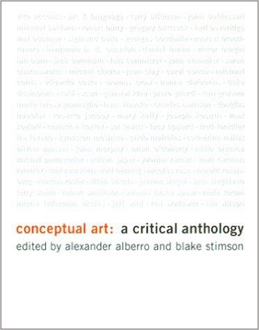 Conceptual art : a critical anthology cover