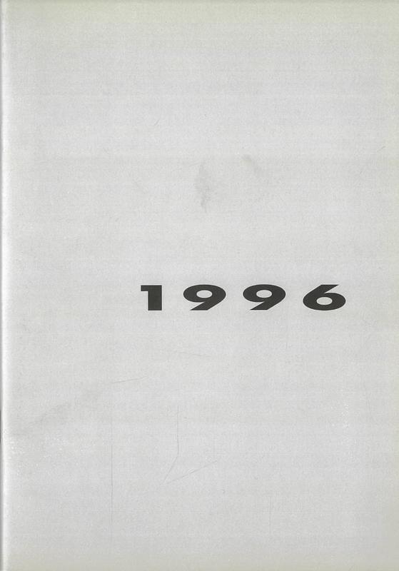 1996 : Sarah Cottier Gallery, Sydney, Australia cover