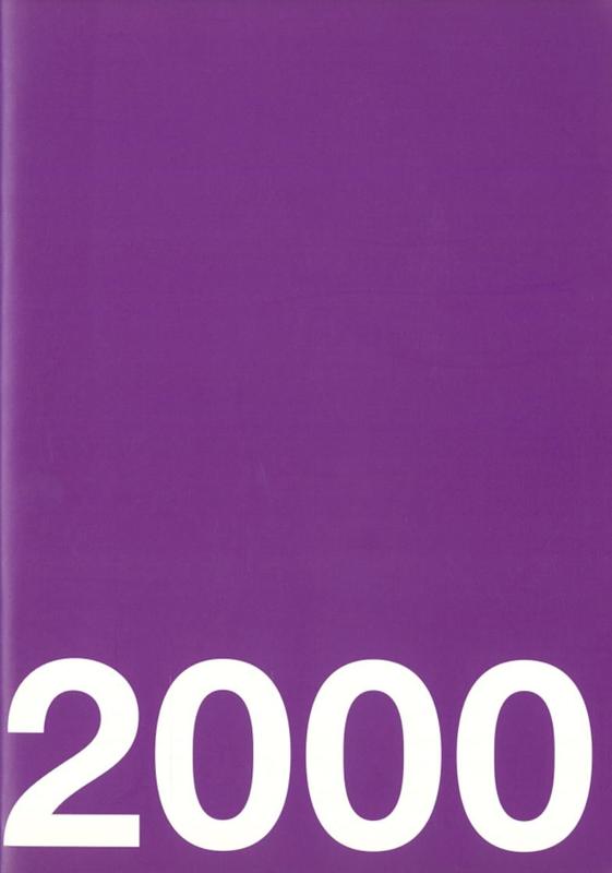 2000 : Sarah Cottier Gallery cover