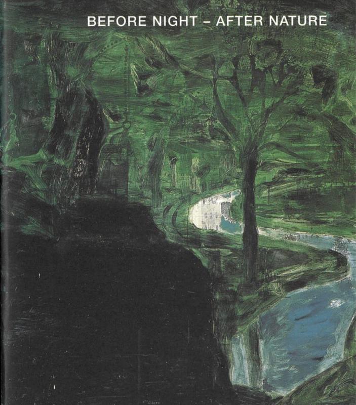 Before night - after nature : selected works from the Monash University Collection / curator, Geraldine Barlow cover
