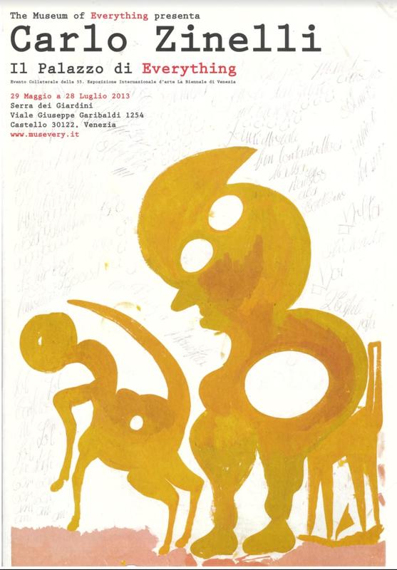 The Museum of Everything presents Carlo Zinelli : Il palazzo di everything cover
