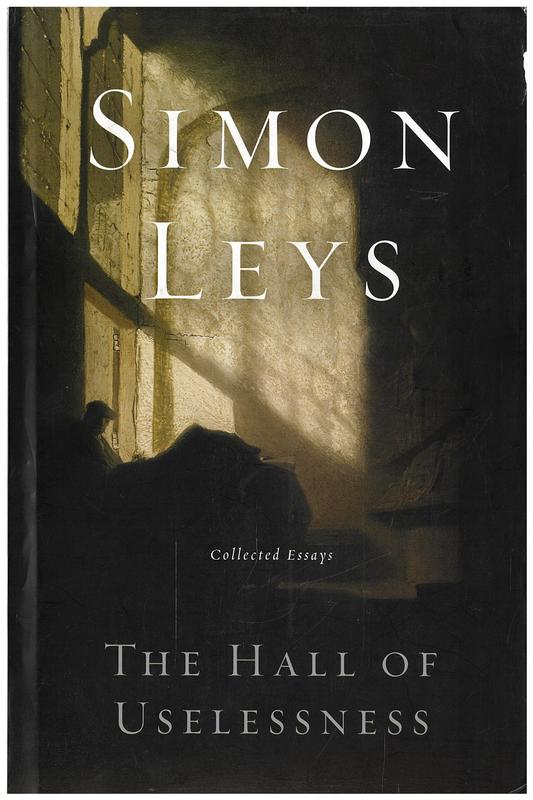 The hall of uselessness / Simon Leys cover