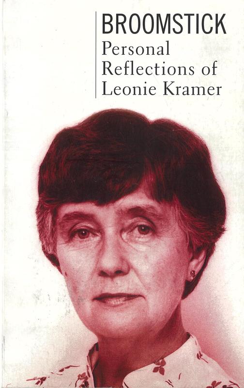 Broomstick : personal reflections of Leonie Kramer cover