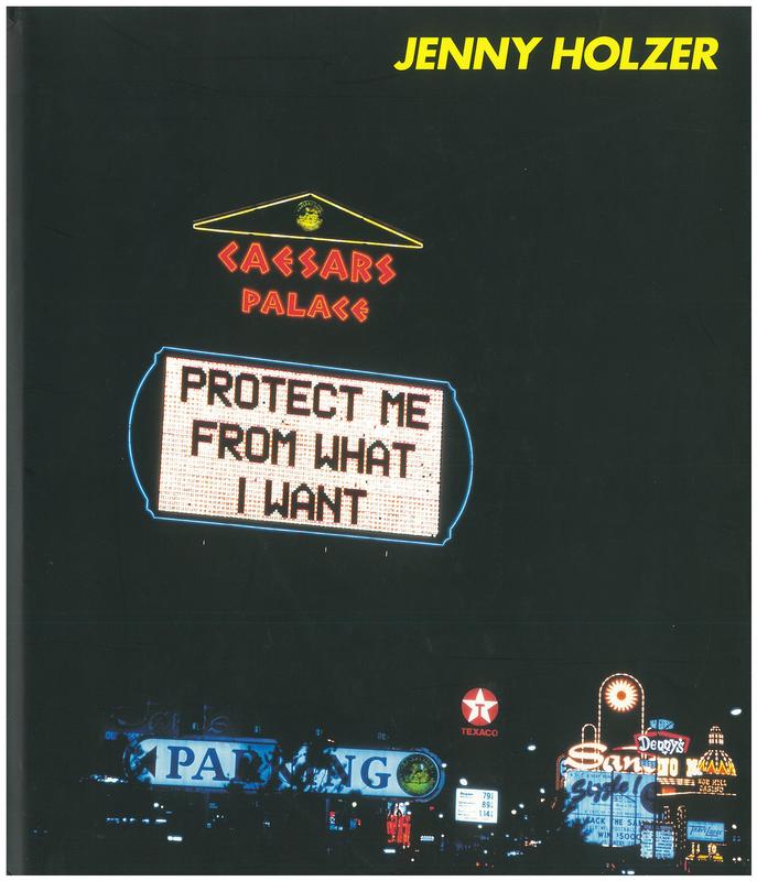 Jenny Holzer / Diane Waldman cover