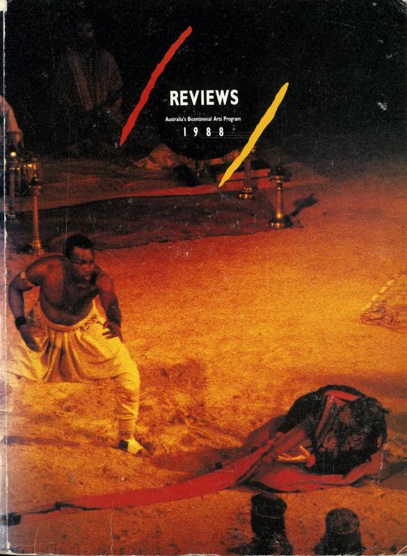 Review : Australia's Bicentennial Arts Program 1988 cover