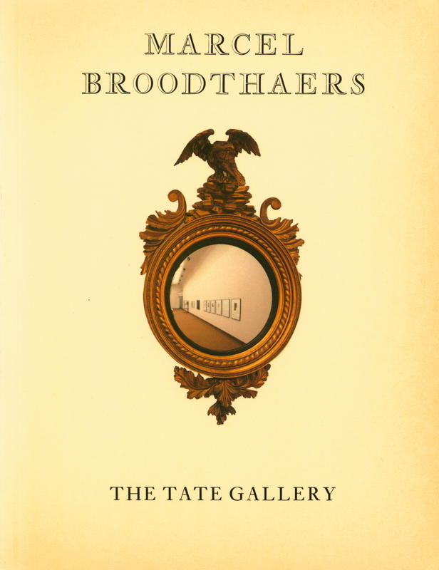 Marcel Broodthaers / Tate Gallery cover