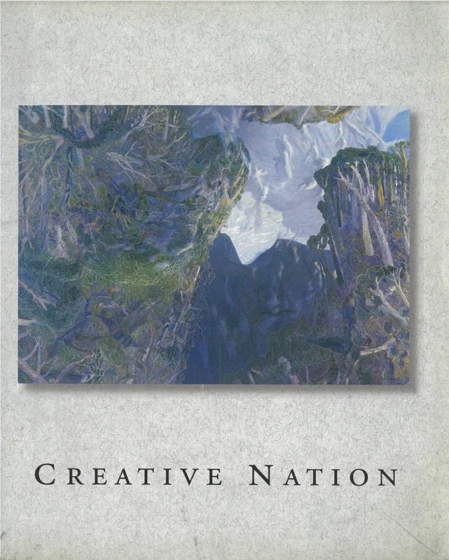 Creative nation : Commonwealth cultural policy, October 1994 cover