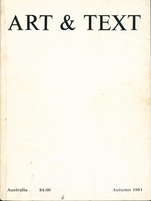 Art & text cover