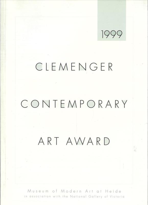 Clemenger Contemporary Art Award : 1999 cover