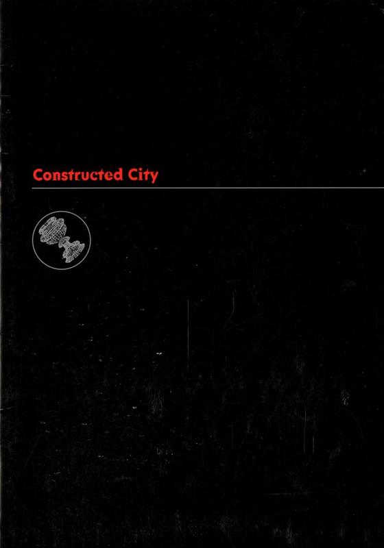 Constructed city / curator, Simeon Kronenberg cover