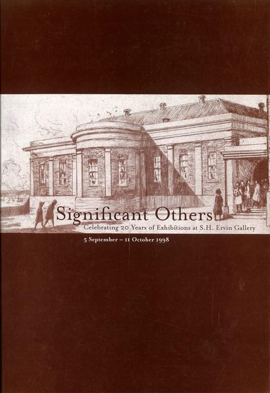 Significant others : celebrating 20 years of exhibitions at S.H. Ervin Gallery cover