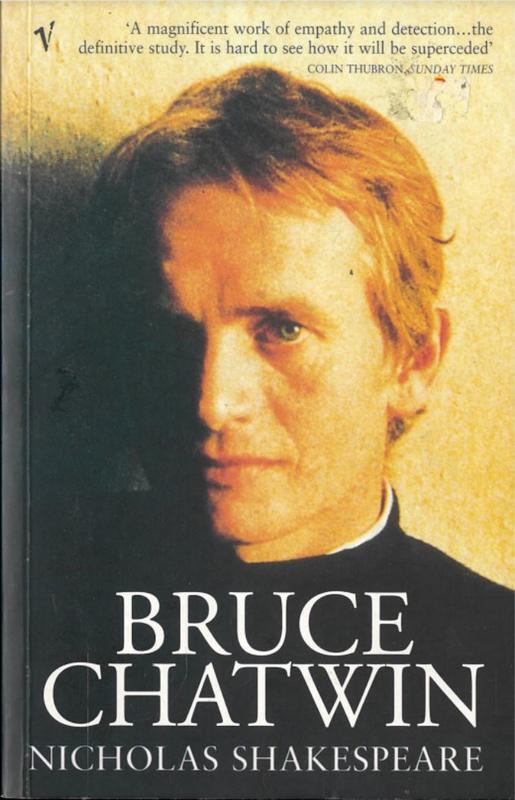 Bruce Chatwin / Nicholas Shakespeare cover