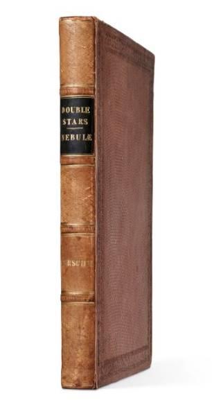 Observations of nebulae and clusters of stars, made at Slough, with a twenty-feet reflector, between the years 1825-1833... cover