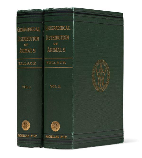 The geographical distribution of animals with a study of the relations of living and extinct faunas as elucidating the past changes of the earth's surface : volume II / Alfred Russel Wallace cover