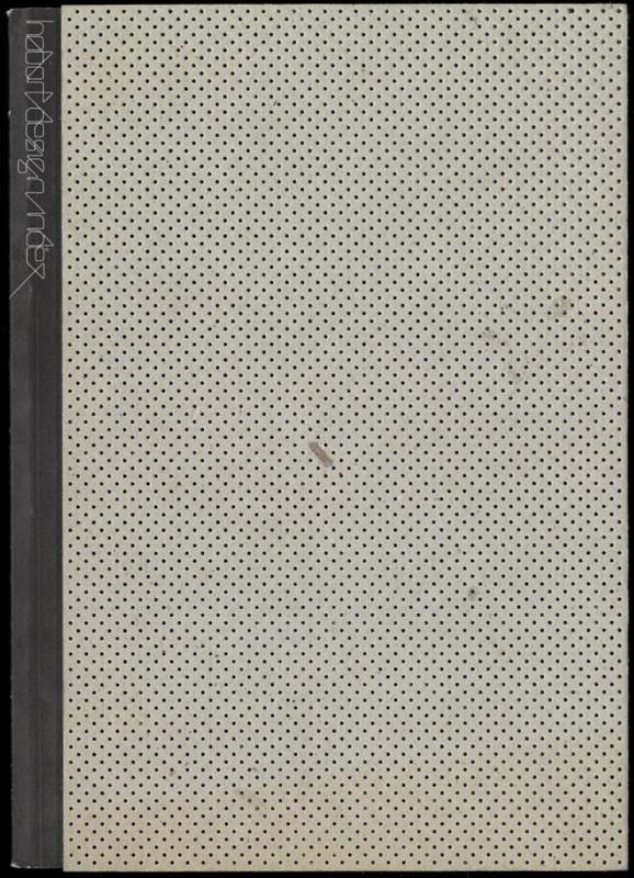 Hobart design index cover