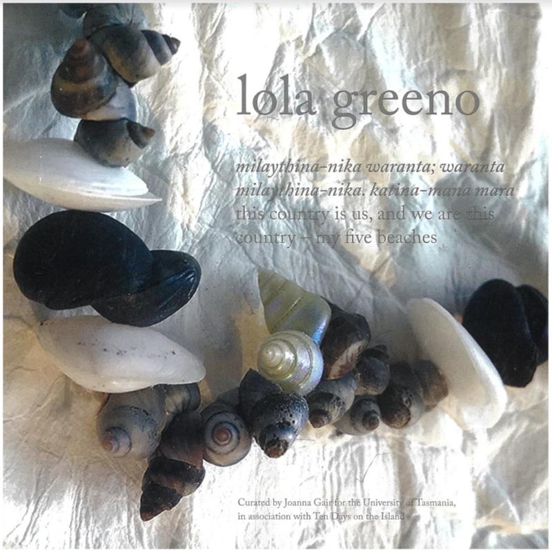 Lola Greeno : milaythina-nika waranta; waranta milaythina-nika. katina-mana mara = this country is us, and we are this country - my five beaches / curated by Joanna Gair cover