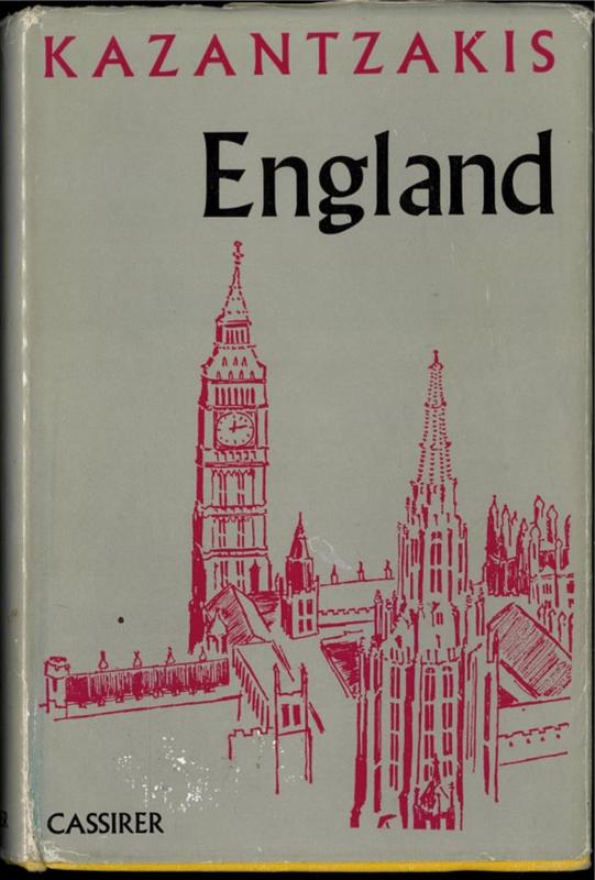 England : a travel journal / by Nikos Kazantzakis cover