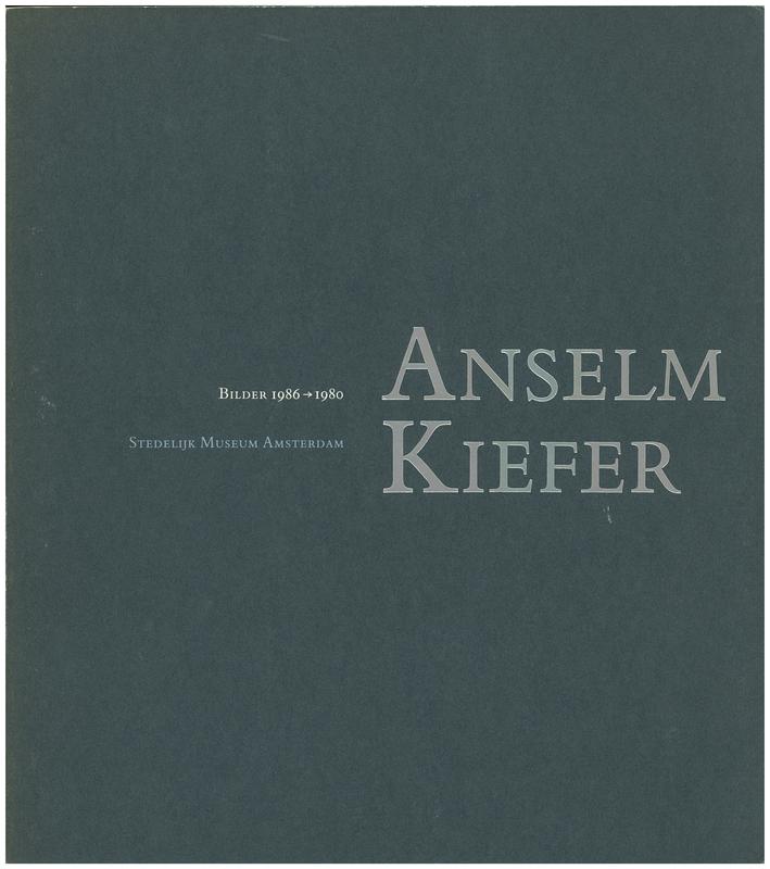 Anselm Kiefer : bilder 1986-1980 cover