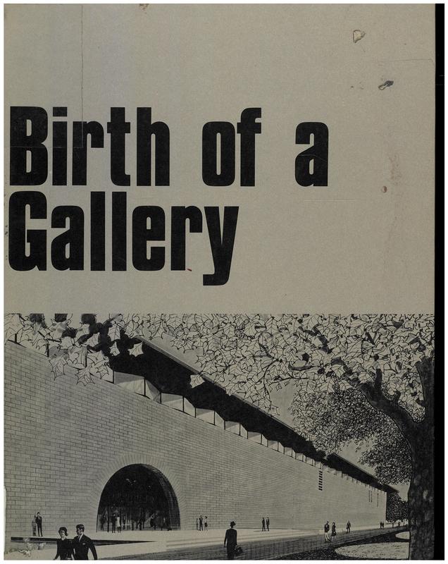 Birth of a gallery / text by Eric Westbrook cover