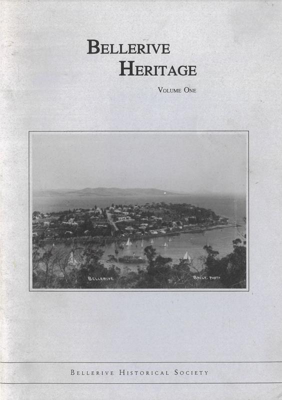 Bellerive heritage : volume one / Bellerive Historical Society cover
