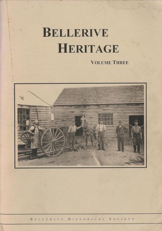 Bellerive heritage : volume three / Bellerive Historical Society cover