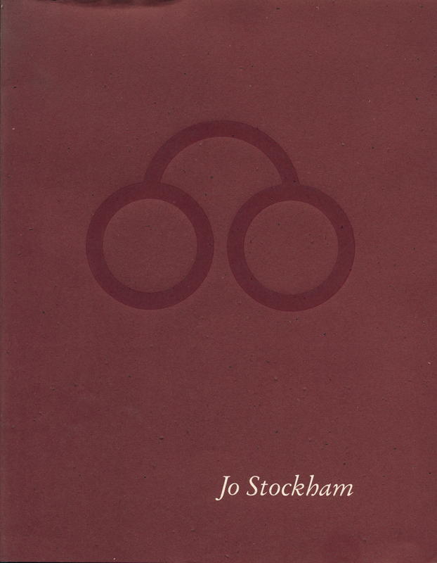 Jo Stockham : the record of a residency / edited by Charles Esche cover