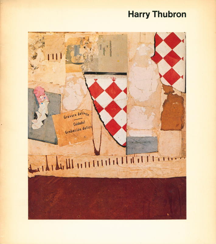 Harry Thubron cover