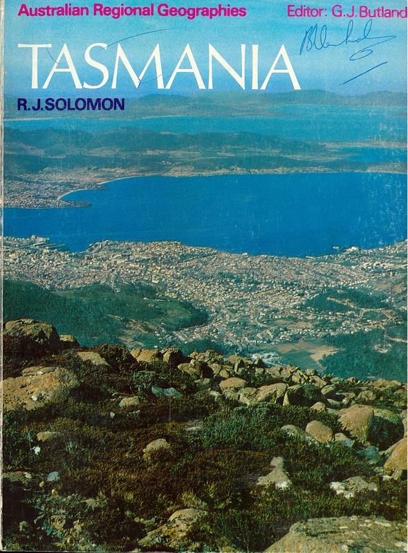 Tasmania / R. J. Solomon cover