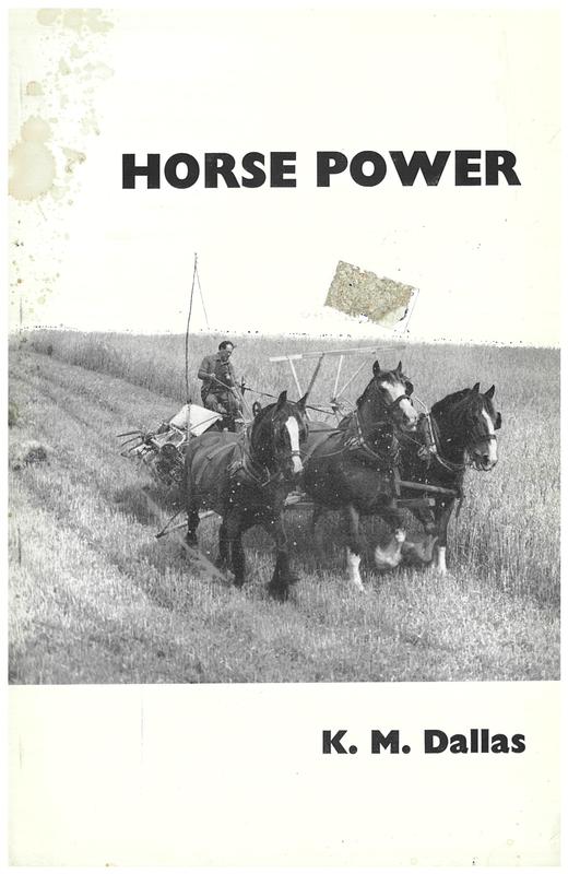 Horse power / K. M. Dallas cover