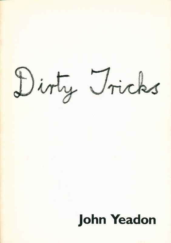 John Yeadon : dirty tricks cover