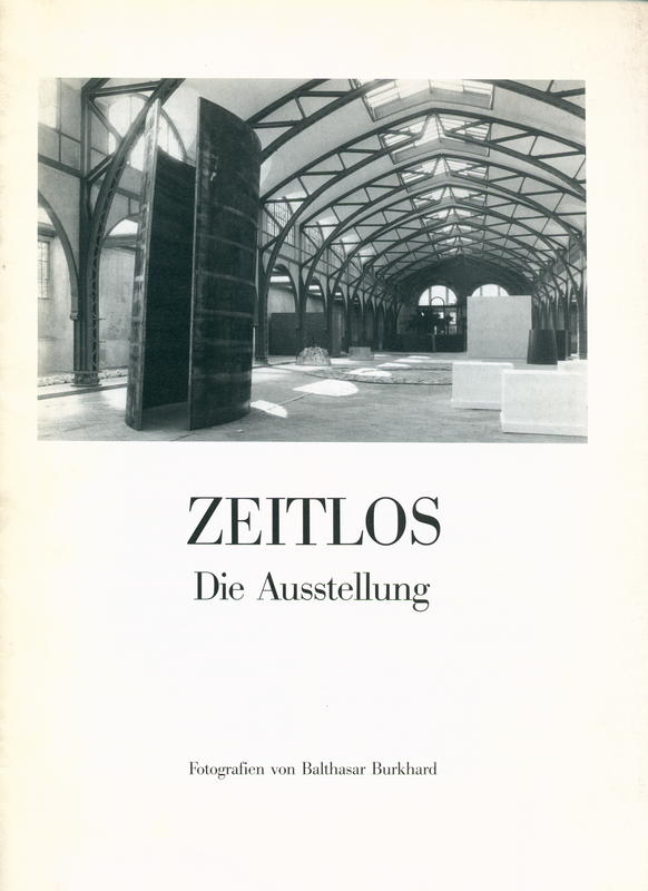 Zeitlos : die Ausstellung / fotografien von Markus Bruderlin cover