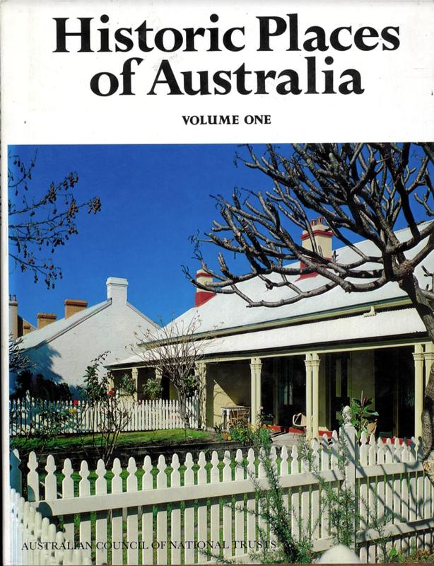 Historic places of Australia : volume one / Australian Council of National Trusts cover
