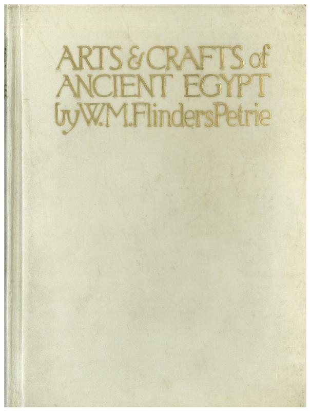 The arts and crafts of ancient Egypt cover