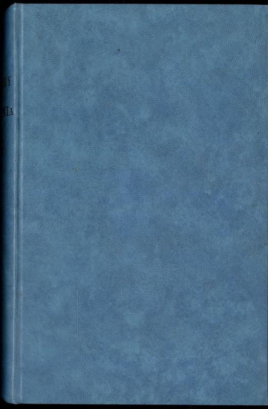 The history of Tasmania : volume I / by John West cover