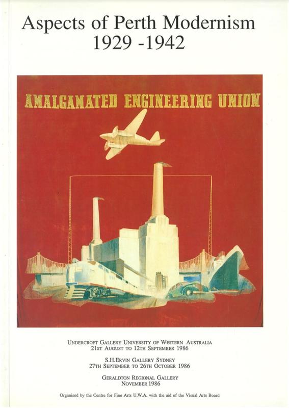 Aspects of Perth modernism 1929-1942 / organised by Julian Goddard ; edited by David Bromfield assisted by Melissa Harpley and Pippa Tandy cover