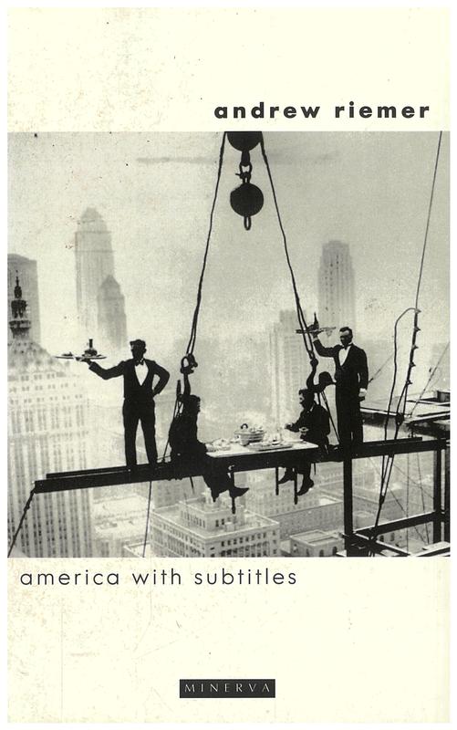 America with subtitles / Andrew Riemer cover