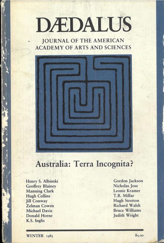 Daedalus : journal of the American Academy of Arts and Sciences cover