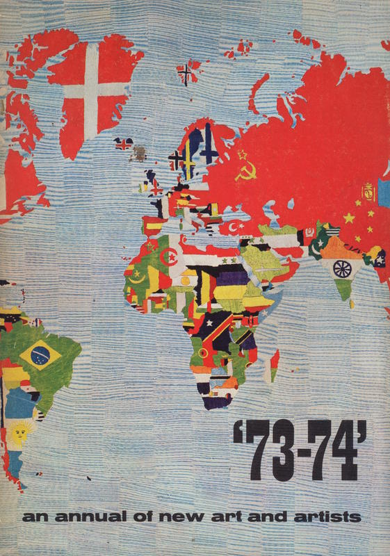 '73-74' An Annual of New Art and Artists / editor-in-chief Willem Sandberg cover