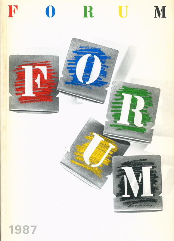 Forum 1987 Internationale Kunstmesse Zürich 5.-8. Februar 1987 / Internationale Kunstmesse cover
